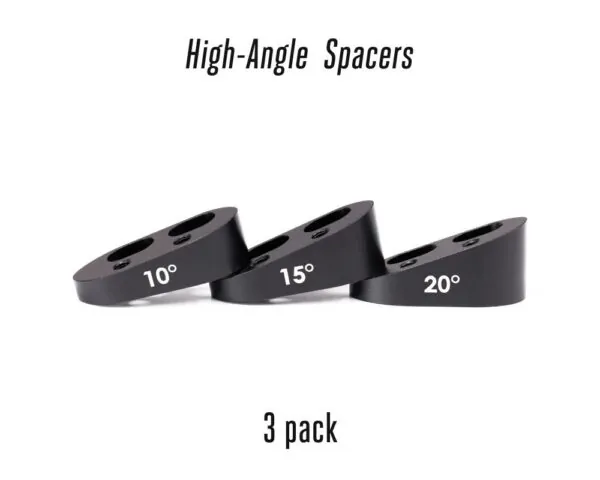 angled spacers