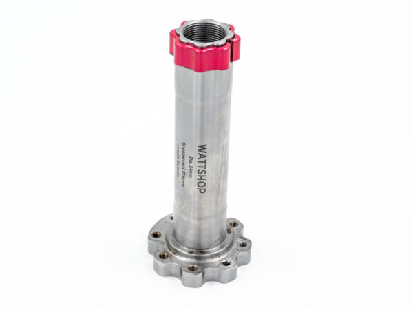 Wattshop Cratus Crank Spindle - 24mm Steel 114.4mm - Image 3