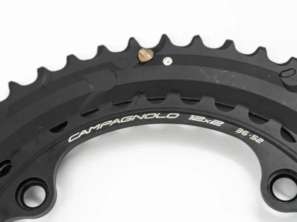 Campagnolo Super Record 12spd Chainring set 52x36 - Image 4