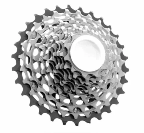 Sixweel 12 Speed 11-34T Lightweight Road Steel Cassette - Silver
