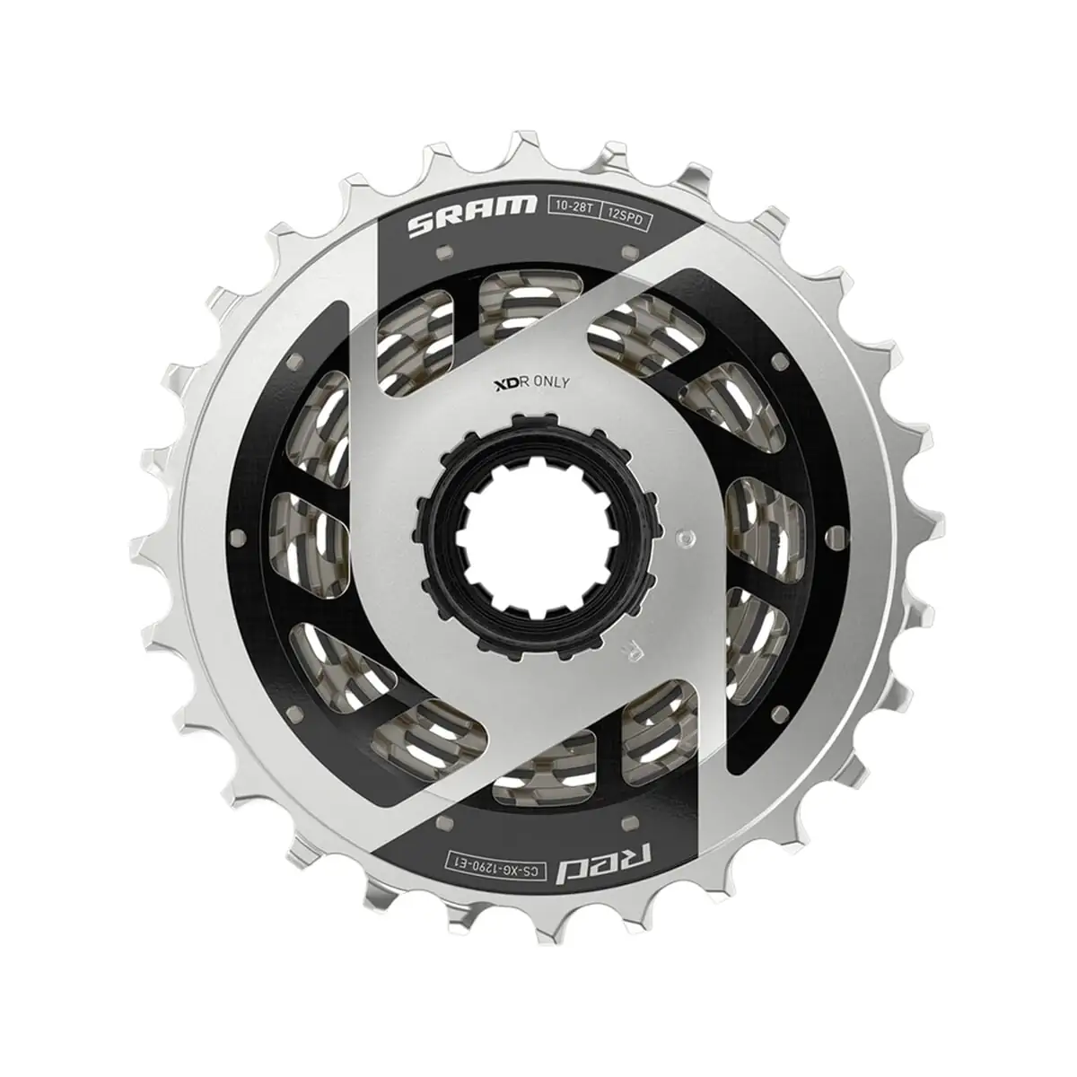 SRAM RED XG-1290 Cassette - XDR | 12-speed | E1 - silver - Image 3