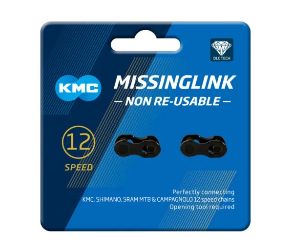 KMC Missing Link DLC 12s Black (2 Couple) - Image 2