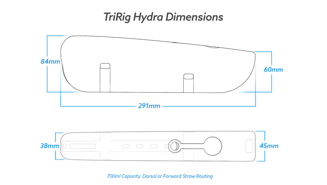 TriRig Hydra Carbon Aero Bottle - Image 4