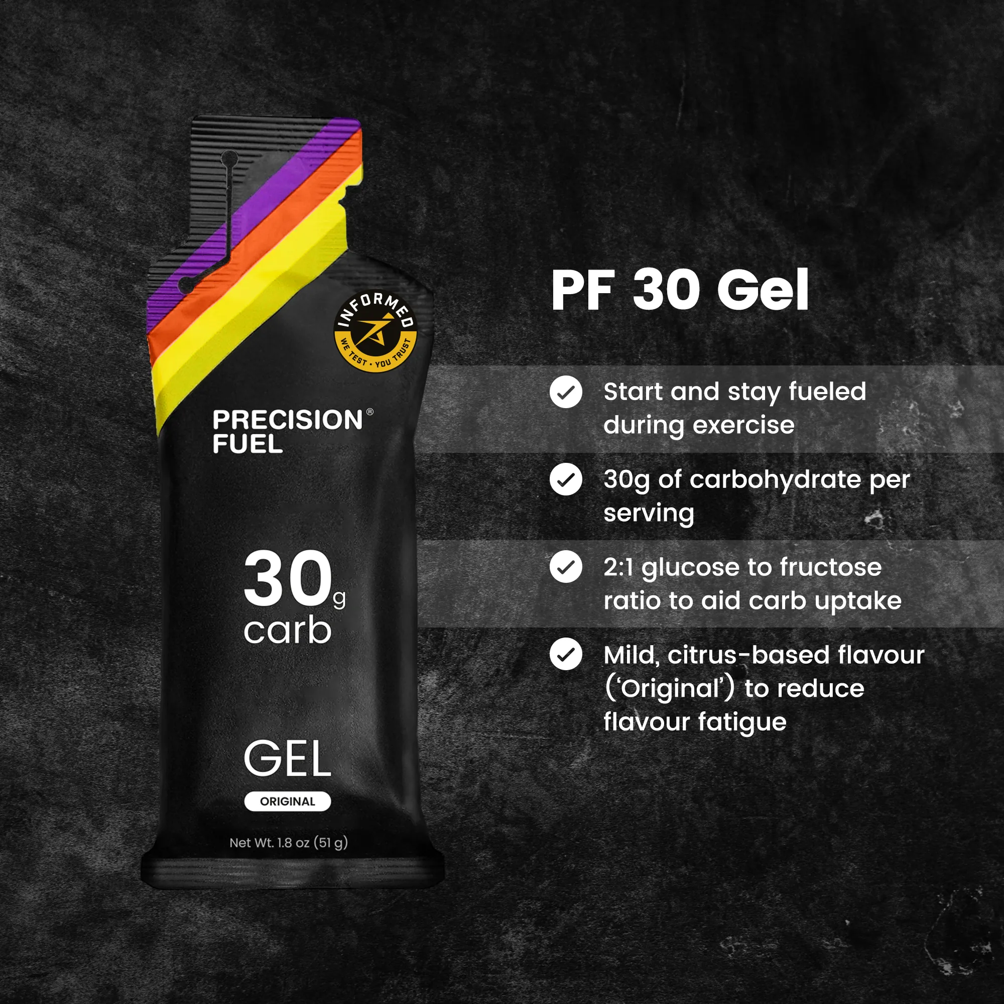 Preicision Fuel 30g Carb Gel - Image 2