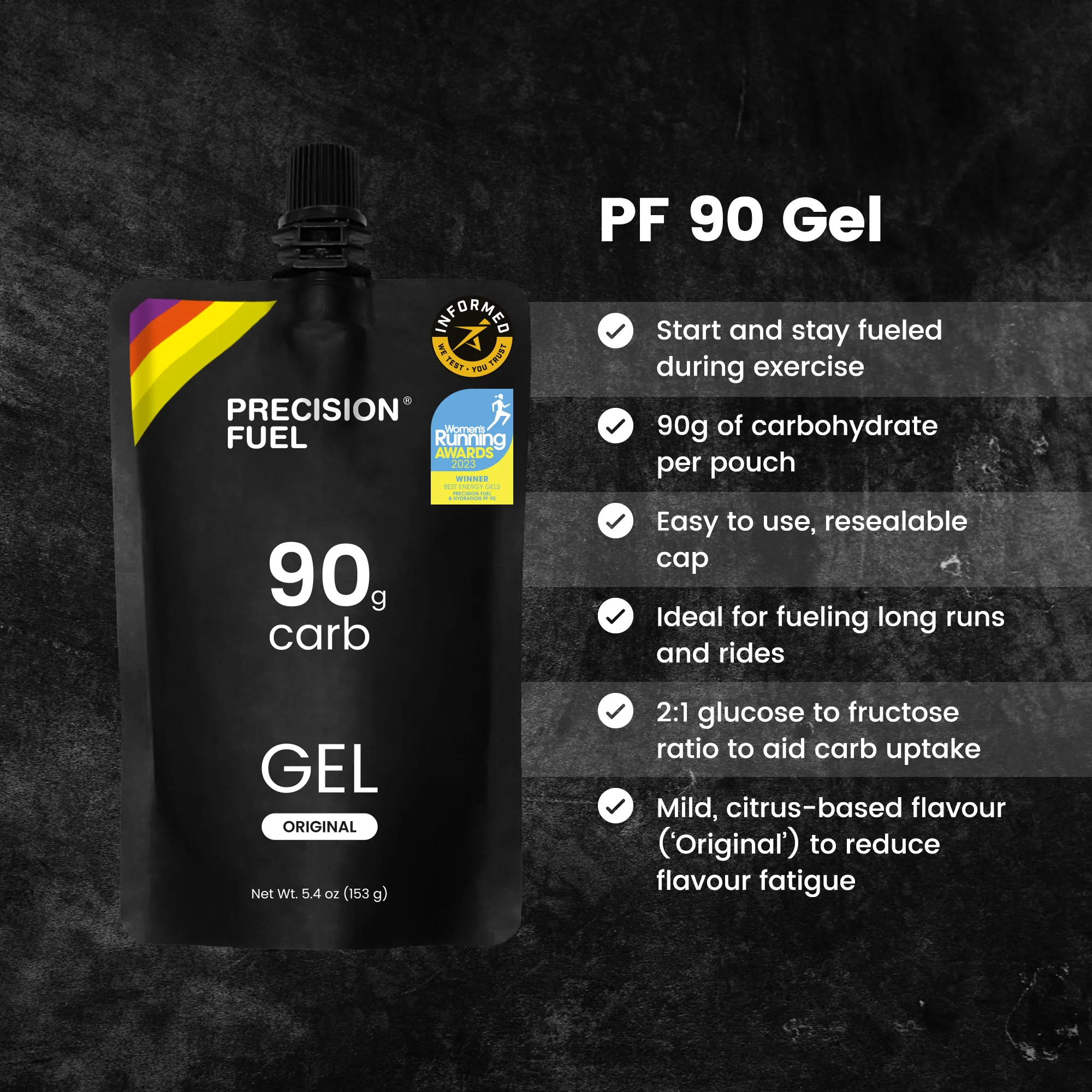 Precision Fuel 90g Carb Gel - Image 4