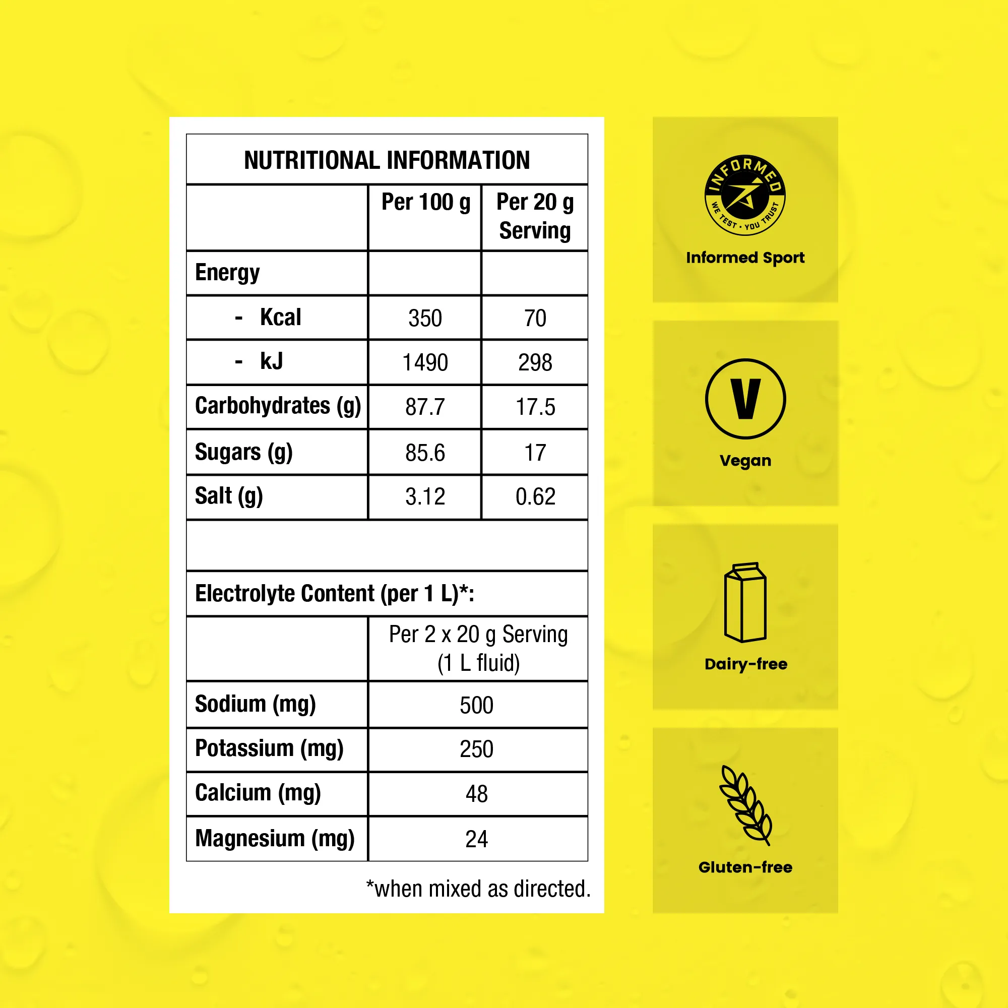 Precision Hydration 500 Drink Mix - Image 4
