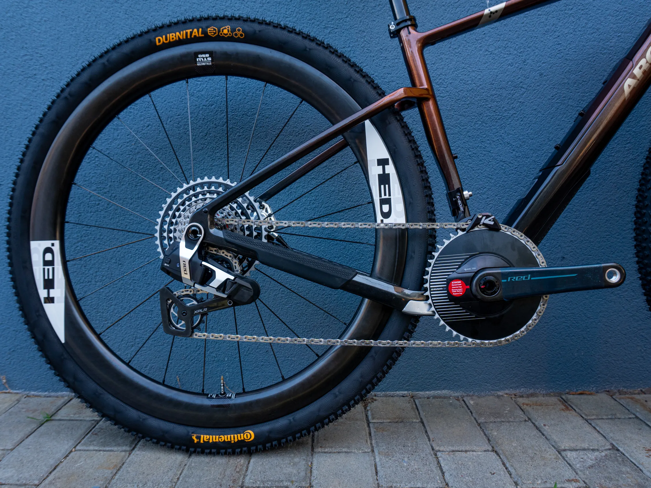 2026 Argon18 Dark Matter SRAM Red XPLR E1 Custom Build - Image 3