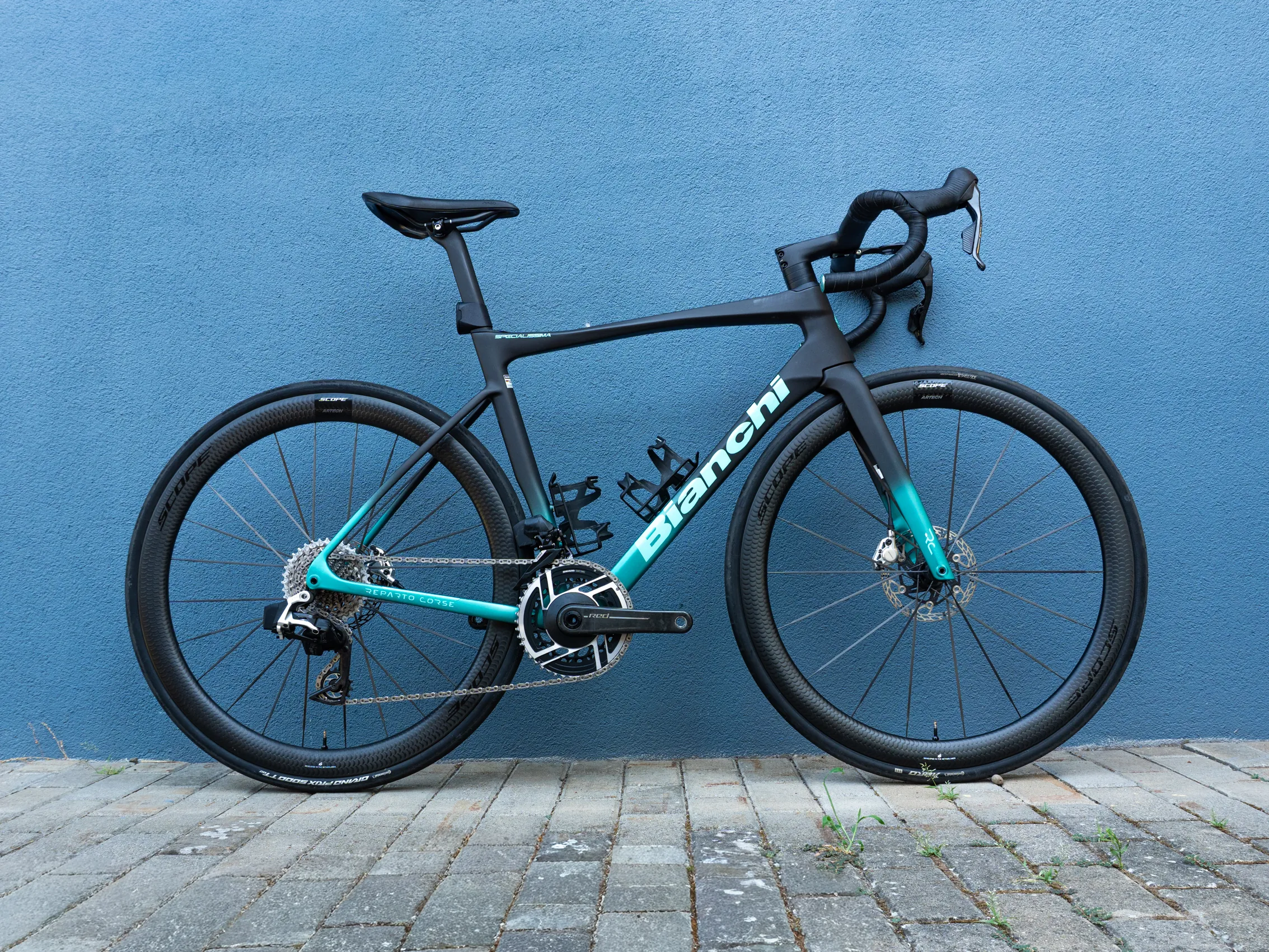 2024 Bianchi Specialissima RC Sram RED AXS E1 - Size 55