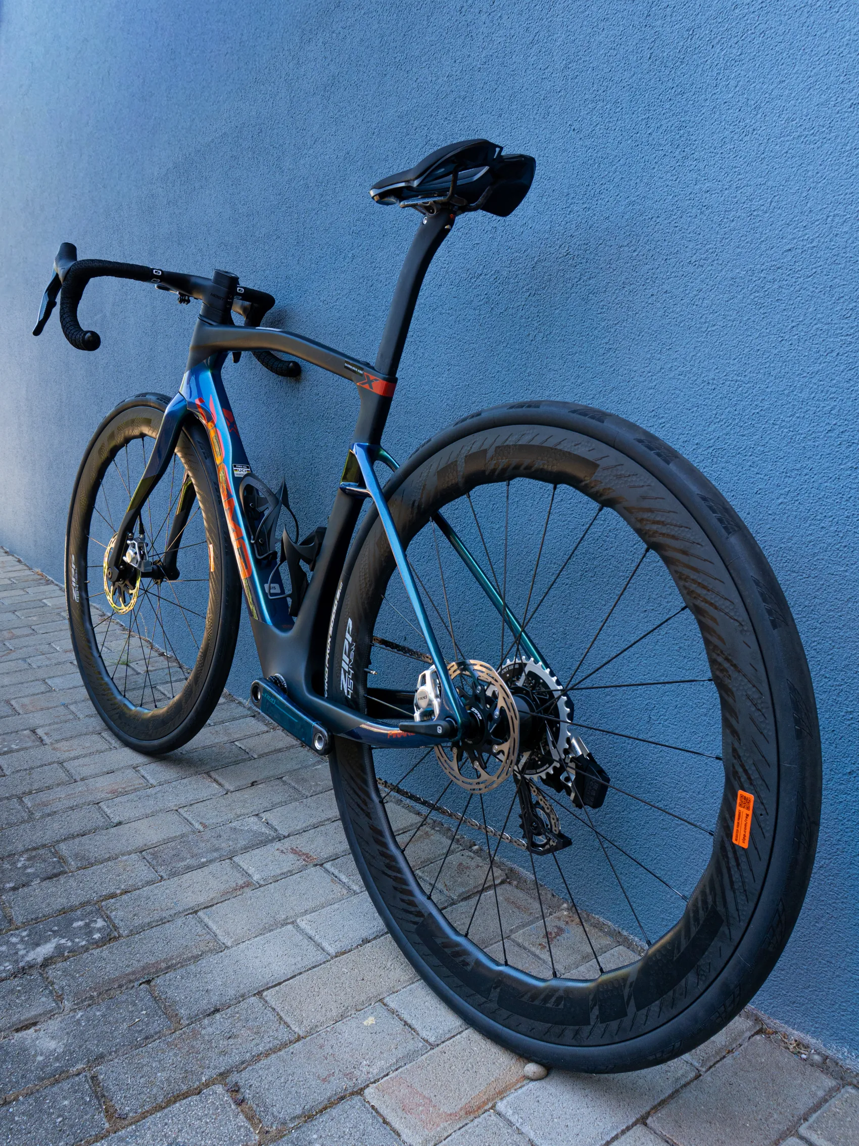 Pinarello Dogma X SRAM RED ETAP AXS - ZIPP 454 NSW XDR - Jade Eclipse - Size 515 - Image 13