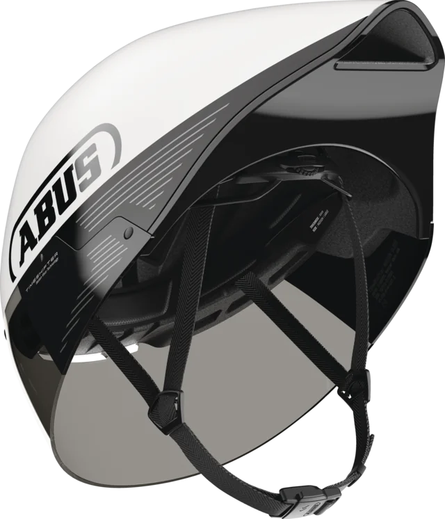 Abus TimeShifter Helmet - Polar White - Image 3