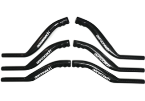 Carbon aerobar extensions